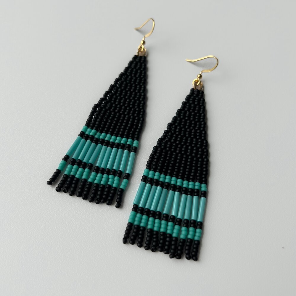 Black & Teal Dusters