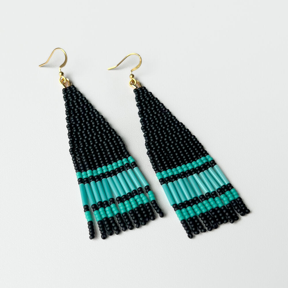 Black & Teal Dusters