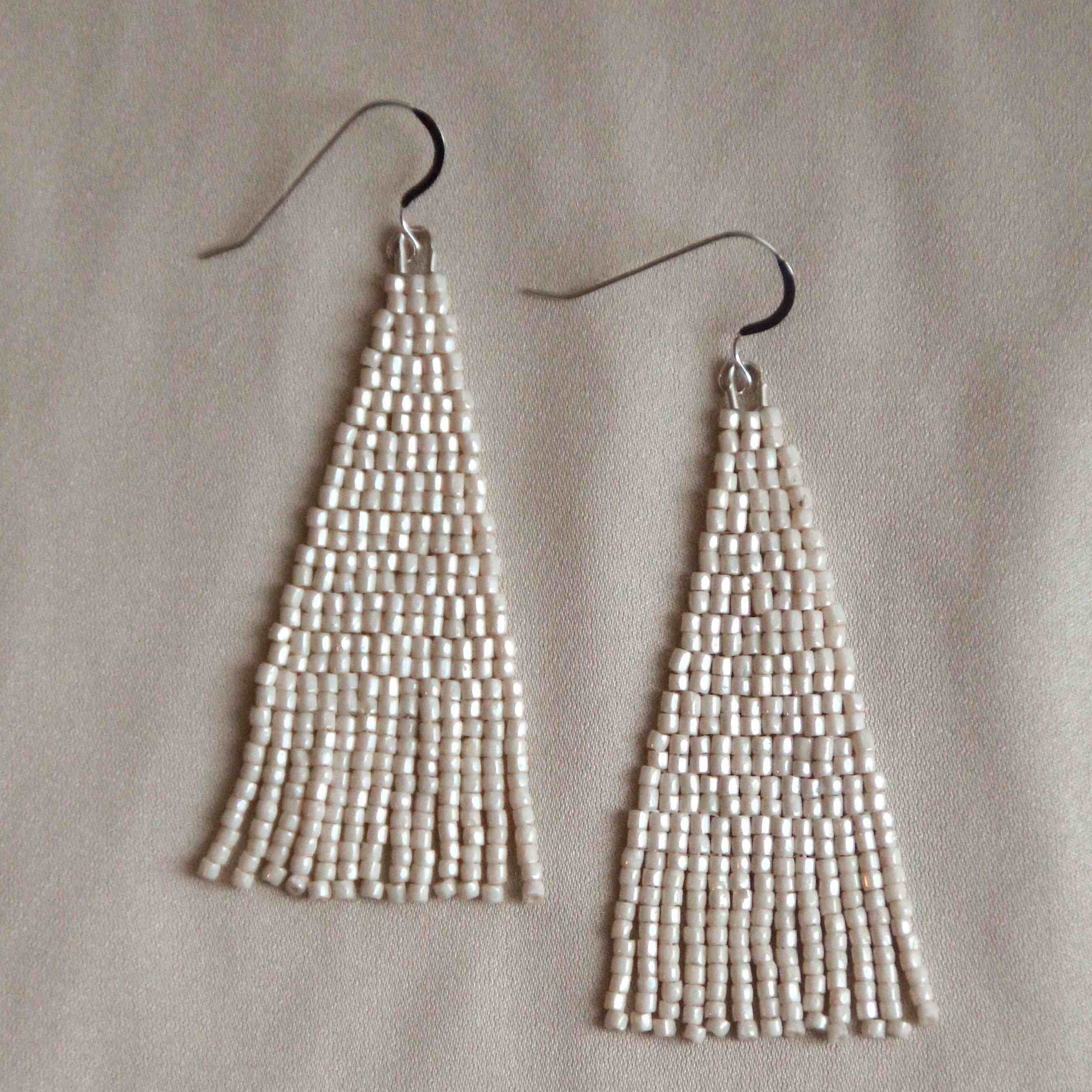 Large Cream Tassels