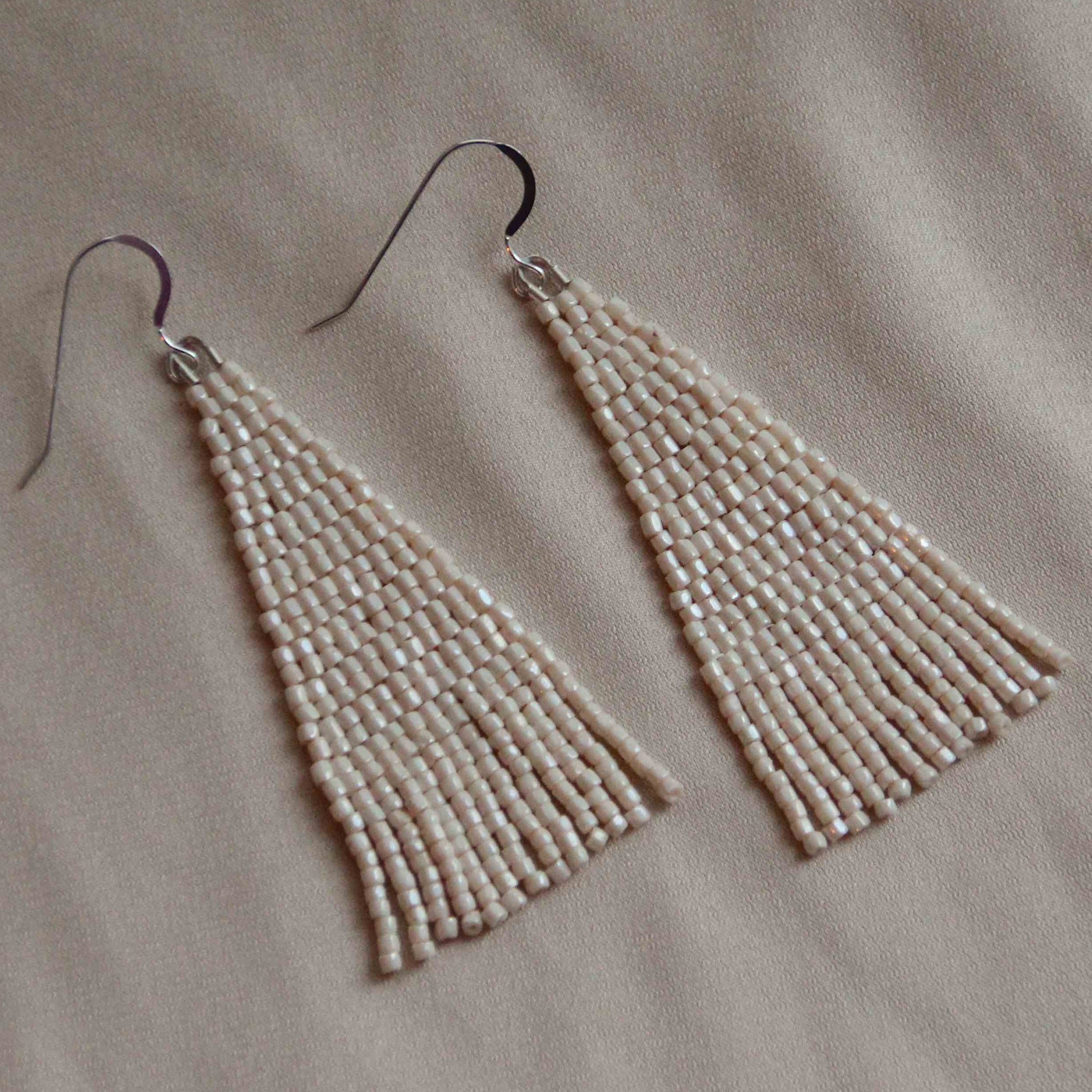 Large Cream Tassels