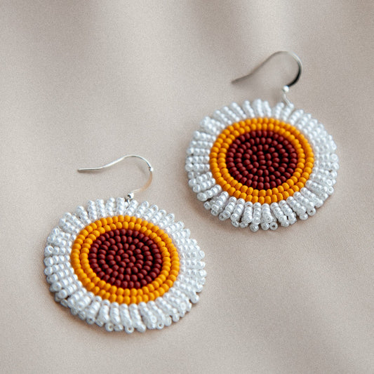 Sunflower Earrings