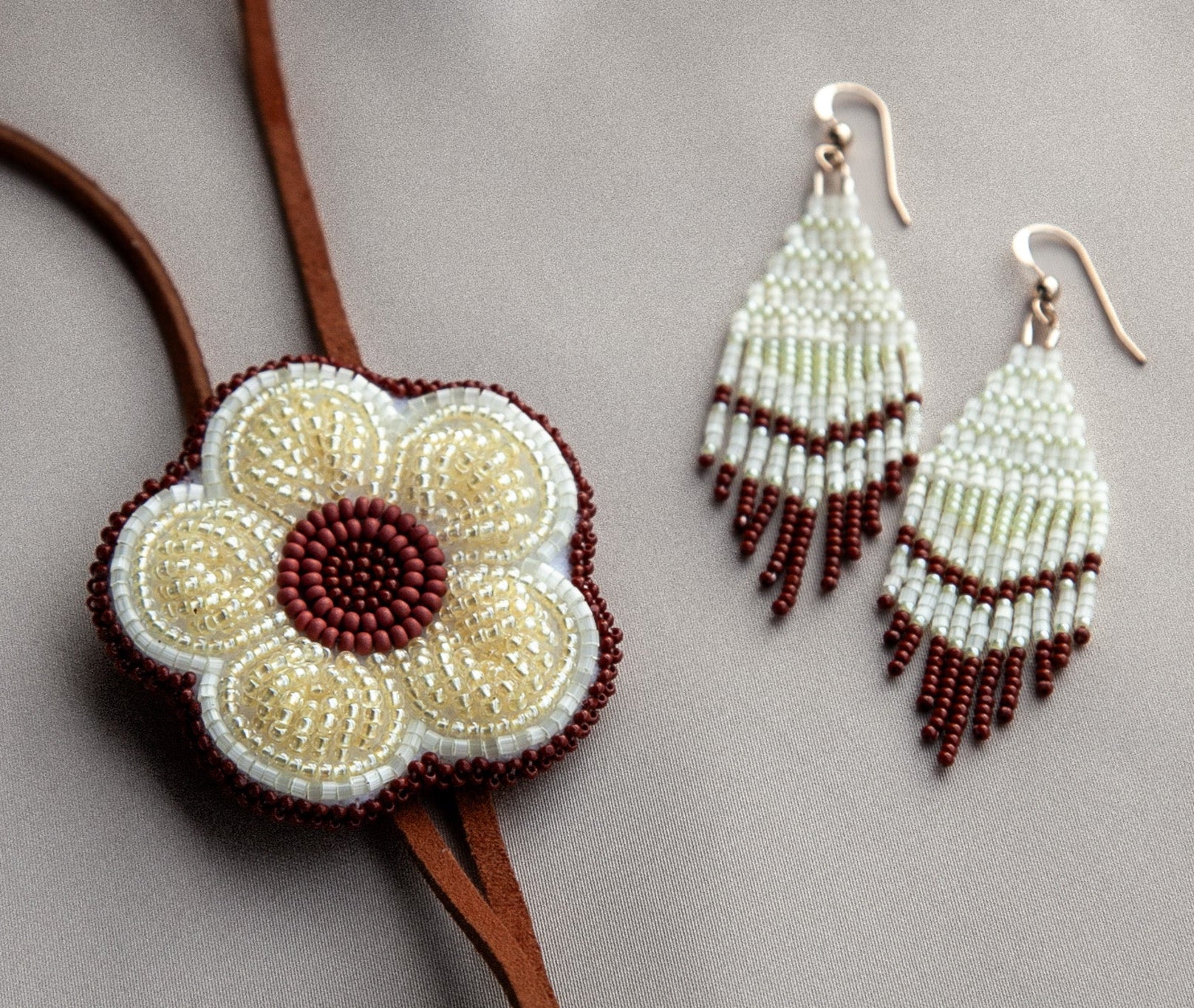 Brown & Yellow Fringe