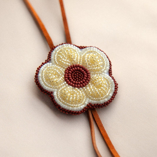 Raised Yellow Flower Bolo