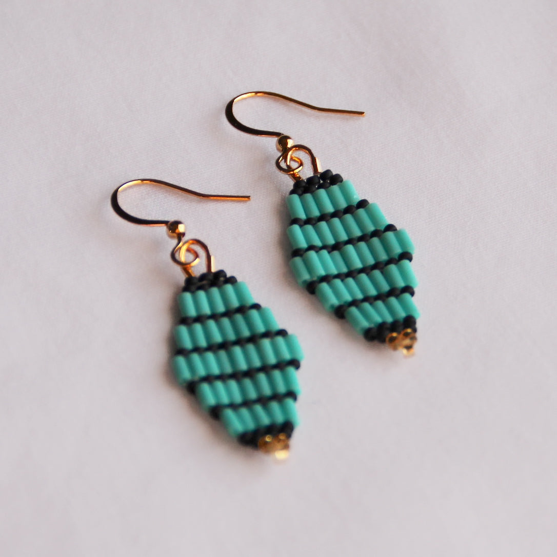 Teal Chandeliers - Mini