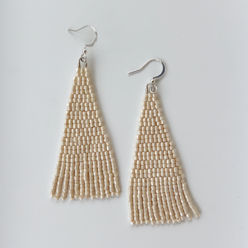 Large Cream Tassels